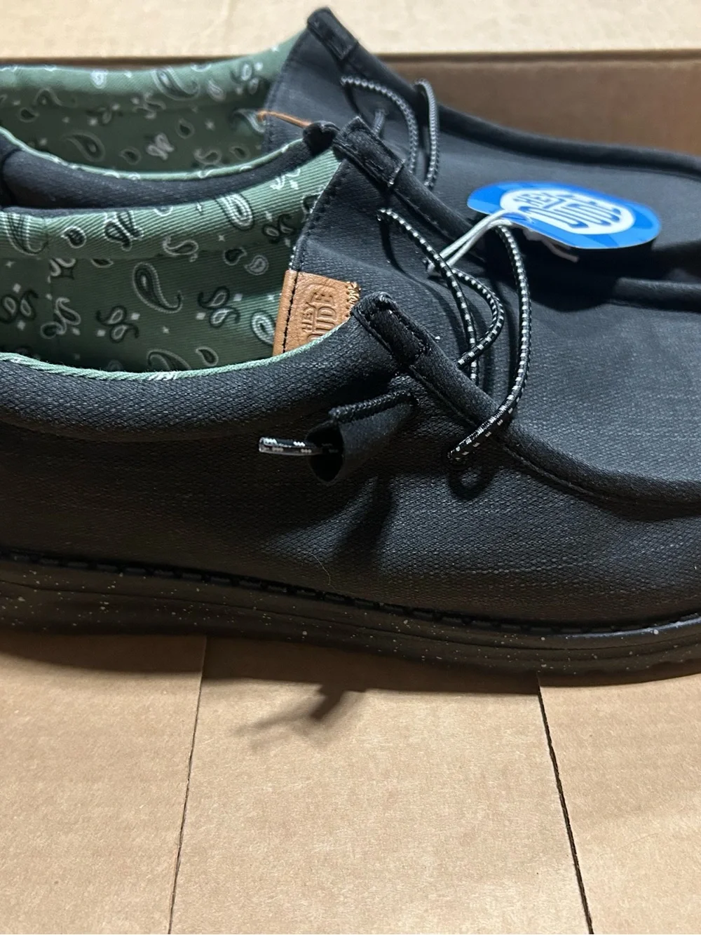 Black Hey Dude Shoes - Mens